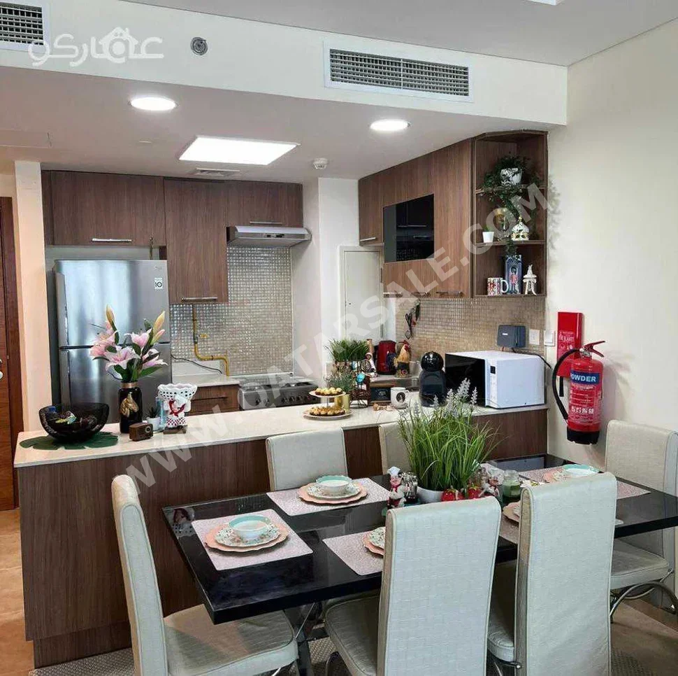 2 Bedrooms  Apartment  For Sale  in Lusail -  Al Erkyah  Fully Furnished