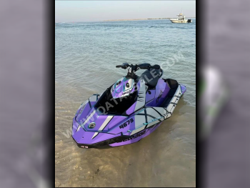 Sea-Doo  Spark Trixx  USA  2017  Purple  Black  Seadoo  With Trailer