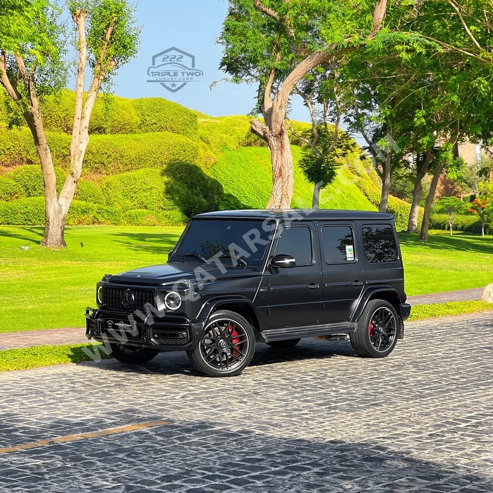Mercedes-Benz  G-Class  63 AMG  2020  Automatic  58,000 Km  8 Cylinder  Four Wheel Drive (4WD)  SUV  Black