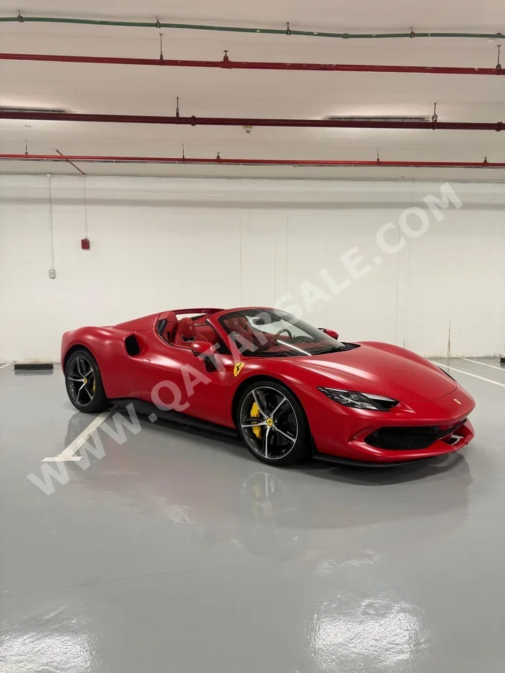 Ferrari  296  GTS  2025  F-1  1,000 Km  6 Cylinder  Rear Wheel Drive (RWD)  Coupe / Sport  Red  With Warranty