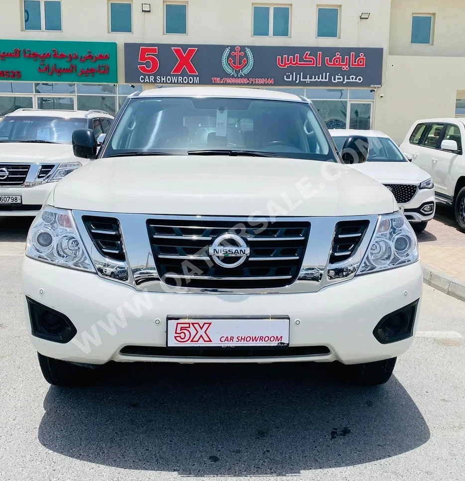 Nissan  Patrol  XE  2019  Automatic  151,000 Km  6 Cylinder  Four Wheel Drive (4WD)  SUV  White