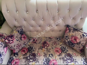 Sofas, Couches & Chairs 2-Seat Sofa & One Armchair  - Fabric  - Multi-Color