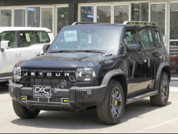 Jetour  T2  2025  Automatic  0 Km  4 Cylinder  Four Wheel Drive (4WD)  SUV  Black  With Warranty