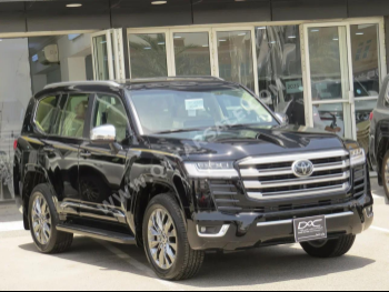 Toyota  Land Cruiser  VXR Twin Turbo  2024  Automatic  0 Km  6 Cylinder  Four Wheel Drive (4WD)  SUV  Black  With Warranty