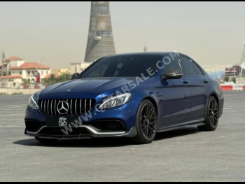 Mercedes-Benz  C-Class  63 AMG S  2018  Automatic  105,000 Km  8 Cylinder  Rear Wheel Drive (RWD)  Convertible  Dark Blue