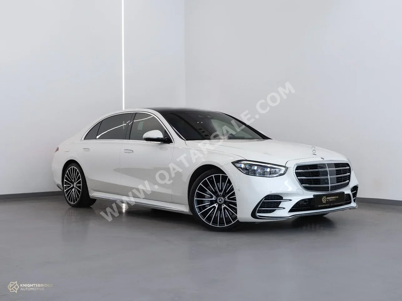 Mercedes-Benz  S-Class  450  2021  Automatic  33,400 Km  6 Cylinder  Rear Wheel Drive (RWD)  Sedan  White