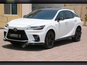 Lexus  RX  500h F SPORT  2025  Automatic  3,000 Km  4 Cylinder  Four Wheel Drive (4WD)  SUV  White  With Warranty