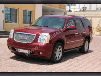 جي ام سي  يوكون  دينالي  2009  اوتوماتيك  329,000 كم  8 سلندر  دفع رباعي  اس يو في  عنابي