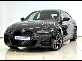 BMW  4-Series  430 I  2023  Automatic  5,200 Km  4 Cylinder  Rear Wheel Drive (RWD)  Sedan  Black  With Warranty