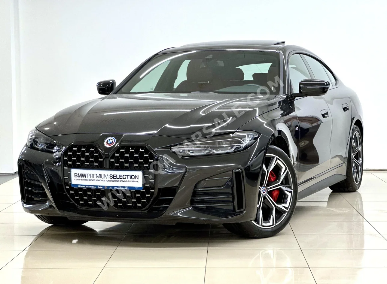 BMW  4-Series  430 I  2023  Automatic  5,200 Km  4 Cylinder  Rear Wheel Drive (RWD)  Sedan  Black  With Warranty