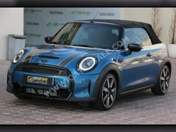 Mini  Cooper  S  2022  Automatic  18,000 Km  4 Cylinder  Front Wheel Drive (FWD)  Hatchback  Blue  With Warranty