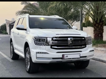GWM  Tank  500  2025  Automatic  5,500 Km  6 Cylinder  Four Wheel Drive (4WD)  Sedan  White  With Warranty