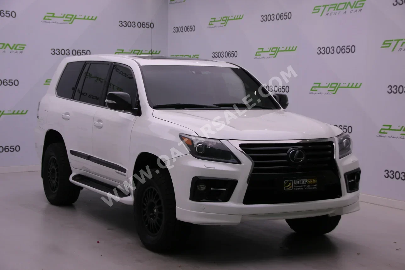 Lexus  LX  570 S  2014  Automatic  244,000 Km  8 Cylinder  Four Wheel Drive (4WD)  SUV  Pearl