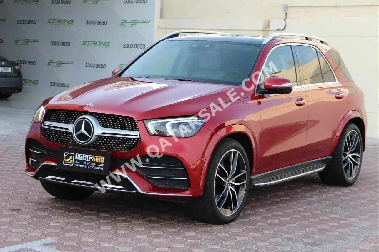 Mercedes-Benz  GLE  450 AMG  2022  Automatic  22,000 Km  6 Cylinder  Four Wheel Drive (4WD)  SUV  Red  With Warranty