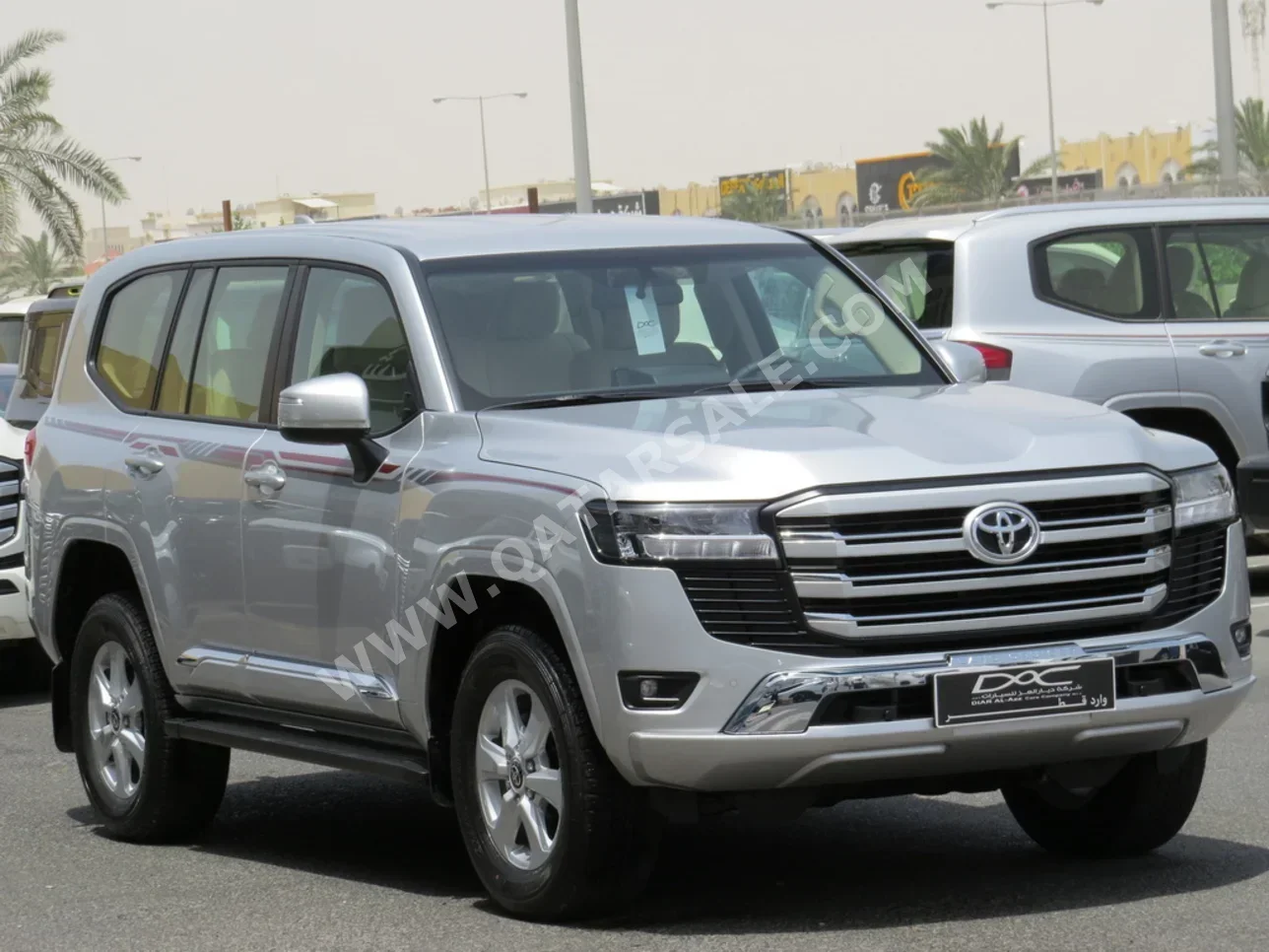 Toyota  Land Cruiser  GXR  2025  Automatic  2,000 Km  6 Cylinder  Four Wheel Drive (4WD)  SUV  Silver  With Warranty
