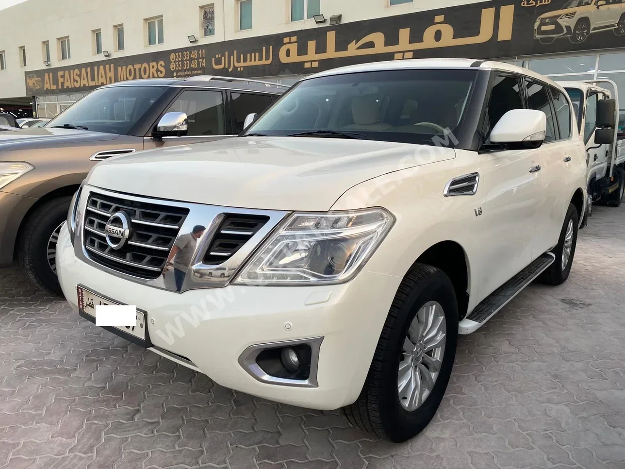 Nissan  Patrol  SE  2014  Automatic  348,000 Km  8 Cylinder  Four Wheel Drive (4WD)  SUV  White