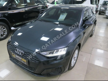 Audi  A3  2023  Automatic  13,000 Km  4 Cylinder  Front Wheel Drive (FWD)  Sedan  Gray  With Warranty
