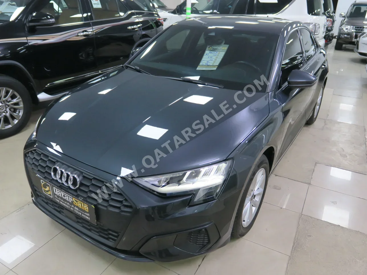 Audi  A3  2023  Automatic  13,000 Km  4 Cylinder  Front Wheel Drive (FWD)  Sedan  Gray  With Warranty