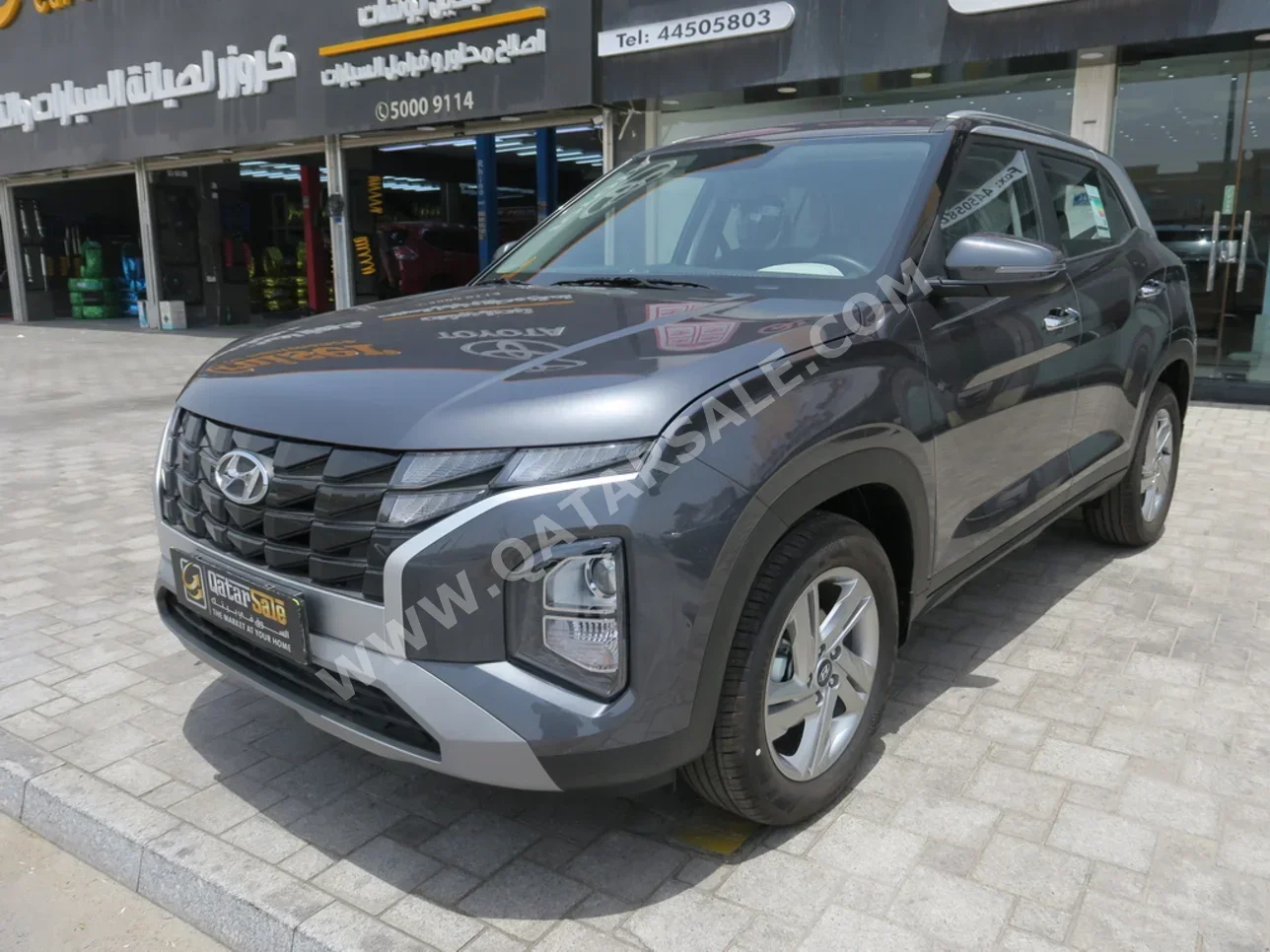 Hyundai  Creta  2025  Automatic  0 Km  4 Cylinder  Front Wheel Drive (FWD)  SUV  Gray  With Warranty
