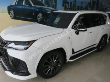 Lexus  LX  600 F Sport  2024  Automatic  45,000 Km  6 Cylinder  Four Wheel Drive (4WD)  SUV  White  With Warranty