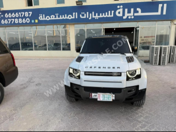 Land Rover  Defender  110  2023  Automatic  19,000 Km  8 Cylinder  Four Wheel Drive (4WD)  SUV  White  With Warranty