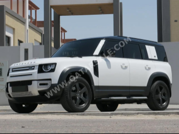 Land Rover  Defender  110 HSE  2023  Automatic  43,000 Km  6 Cylinder  Four Wheel Drive (4WD)  SUV  White  With Warranty