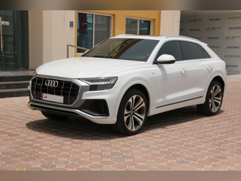 اودي  كيو 8  TFSI Quattro  2019  اوتوماتيك  155,000 كم  6 سلندر  دفع رباعي  اس يو في  أبيض  تحت الضمان