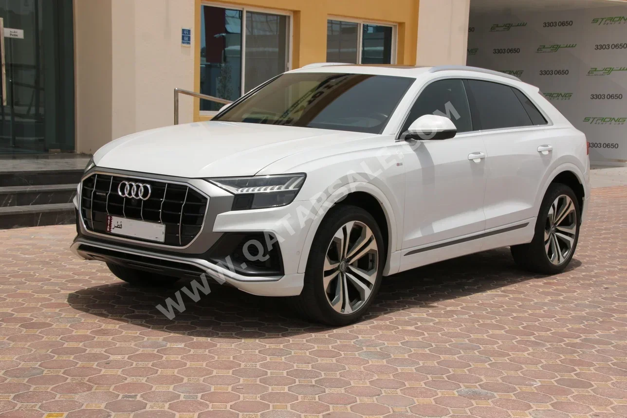 اودي  كيو 8  TFSI Quattro  2019  اوتوماتيك  155,000 كم  6 سلندر  دفع رباعي  اس يو في  أبيض  تحت الضمان