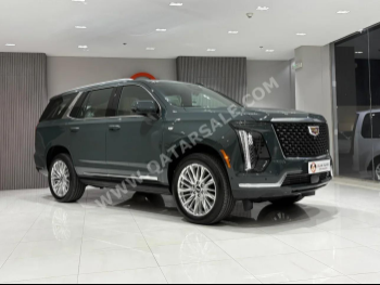 Cadillac  Escalade  600  2025  Automatic  0 Km  8 Cylinder  Four Wheel Drive (4WD)  SUV  Olive Green  With Warranty