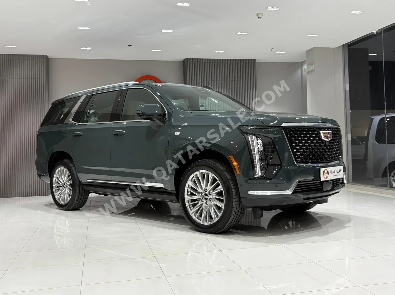 Cadillac  Escalade  600  2025  Automatic  0 Km  8 Cylinder  Four Wheel Drive (4WD)  SUV  Olive Green  With Warranty