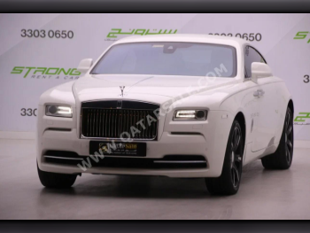 Rolls-Royce  Wraith  2016  Automatic  83,000 Km  12 Cylinder  All Wheel Drive (AWD)  Coupe / Sport  White