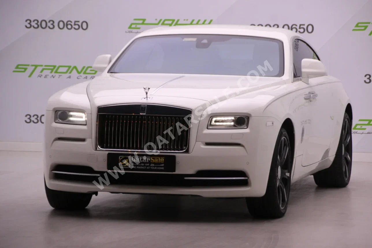  Rolls-Royce  Wraith  2016  Automatic  83,000 Km  12 Cylinder  All Wheel Drive (AWD)  Coupe / Sport  White  With Warranty