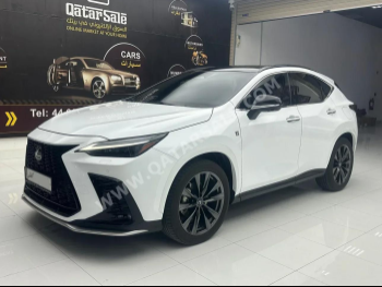 Lexus  NX  350 F Sport  2022  Automatic  33,500 Km  4 Cylinder  All Wheel Drive (AWD)  SUV  White  With Warranty