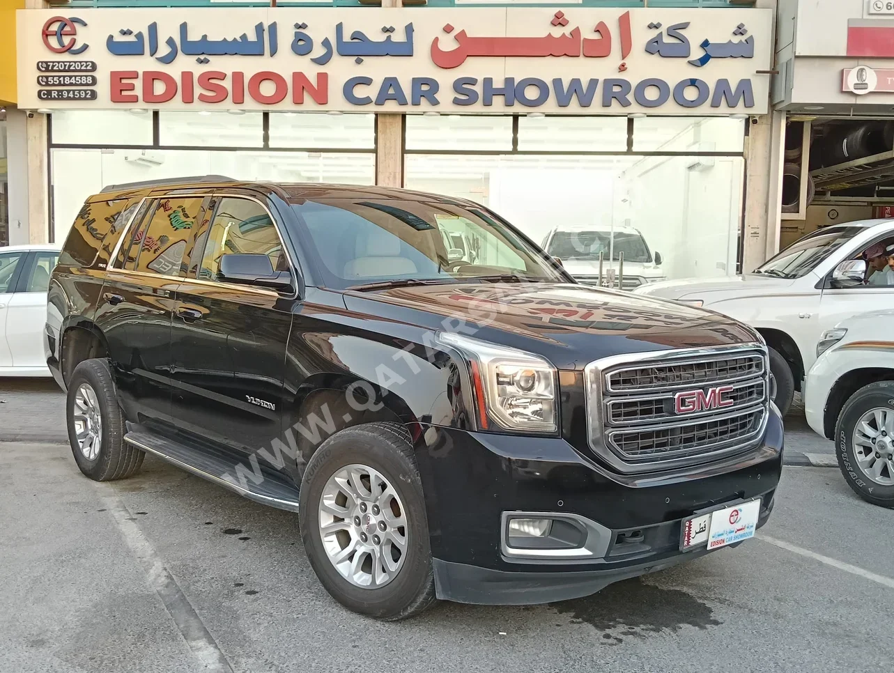 GMC  Yukon  SLE  2019  Automatic  93,000 Km  8 Cylinder  Rear Wheel Drive (RWD)  SUV  Black