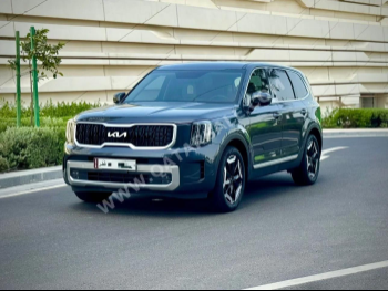 Kia  Telluride  EX  2023  Automatic  28,000 Km  6 Cylinder  Four Wheel Drive (4WD)  SUV  Gray  With Warranty
