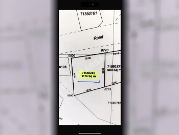 Lands For Sale in Umm Salal  - Umm Salal Ali  -Area Size 1,175 Square Meter