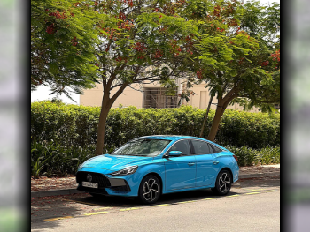 MG  GT  2022  Automatic  12,800 Km  4 Cylinder  Front Wheel Drive (FWD)  Sedan  Blue  With Warranty