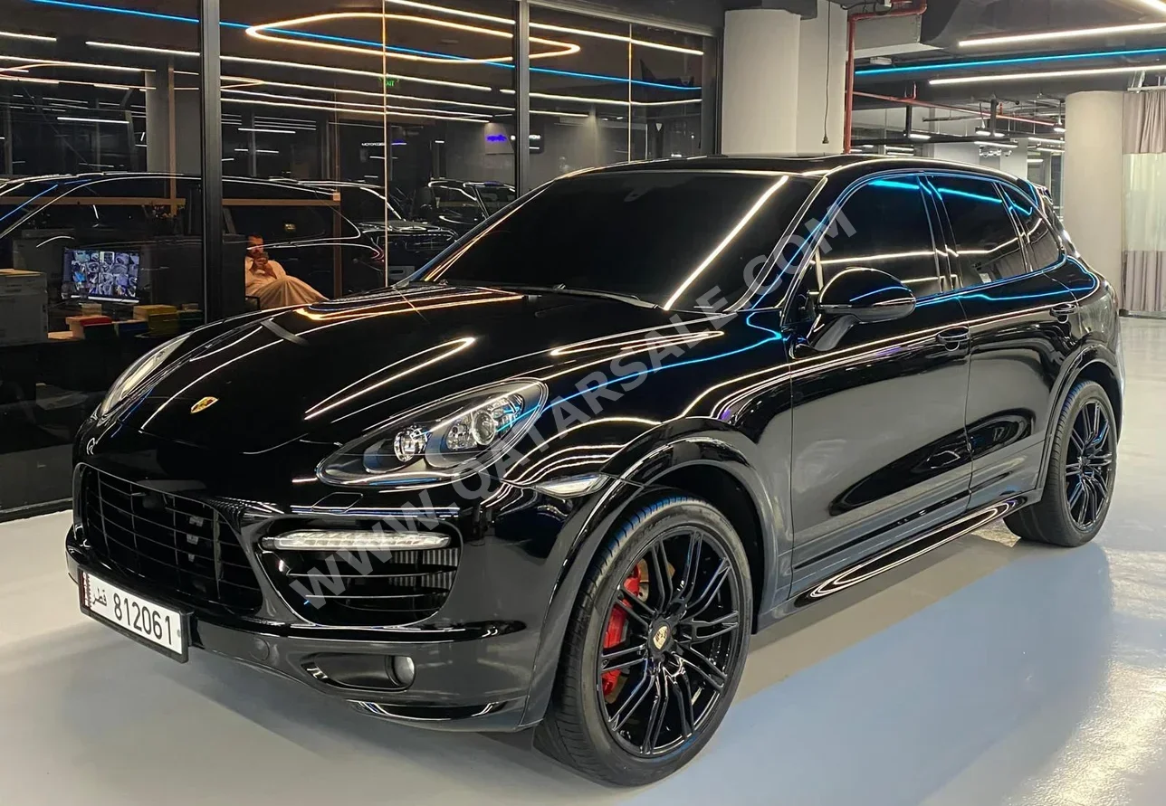 Porsche  Cayenne  Turbo S  2014  Automatic  135,000 Km  8 Cylinder  Four Wheel Drive (4WD)  SUV  Black