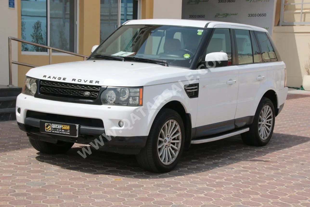 Land Rover  Range Rover  Sport HSE  2012  Automatic  155,000 Km  6 Cylinder  Four Wheel Drive (4WD)  SUV  White