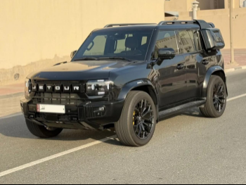 Jetour  T2  Luxury  2025  Automatic  17,000 Km  4 Cylinder  Four Wheel Drive (4WD)  SUV  Black  With Warranty