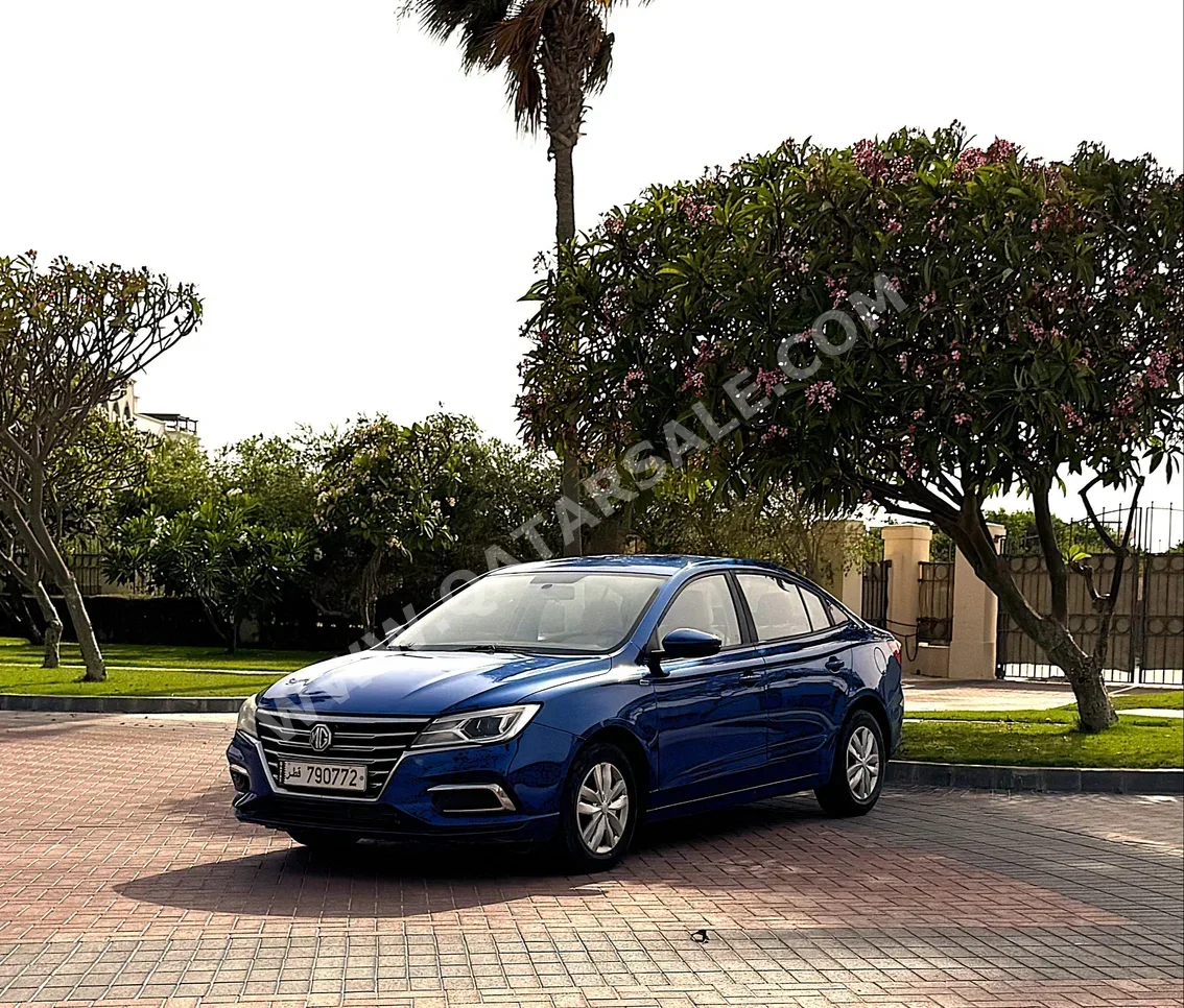 MG  5  2020  Automatic  87,000 Km  4 Cylinder  Front Wheel Drive (FWD)  Sedan  Blue