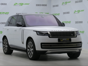 لاند روفر  رنج روفر  فوج اتش اس اي  2023  اوتوماتيك  27,000 كم  6 سلندر  دفع رباعي  اس يو في  أبيض  تحت الضمان