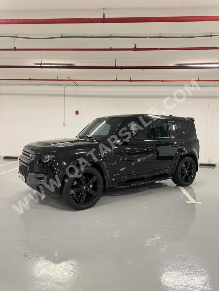 Land Rover  Defender  110 X  2023  Automatic  70,000 Km  8 Cylinder  Four Wheel Drive (4WD)  SUV  Black  With Warranty