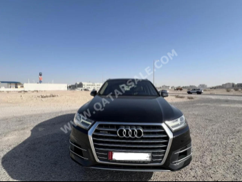 Audi  Q7  45 TFSI Quattro  2016  Automatic  96,000 Km  6 Cylinder  All Wheel Drive (AWD)  SUV  Black