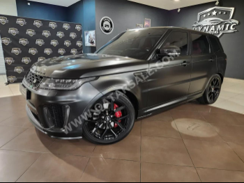 Land Rover  Range Rover  Sport SVR  2022  Automatic  36,400 Km  8 Cylinder  Four Wheel Drive (4WD)  SUV  Black Matte  With Warranty