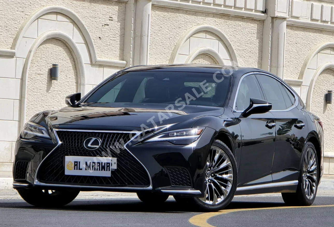 Lexus  LS  500  2022  Automatic  15,000 Km  6 Cylinder  Rear Wheel Drive (RWD)  Sedan  Black
