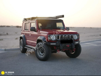 Suzuki  Jimny  2025  Automatic  500 Km  4 Cylinder  Four Wheel Drive (4WD)  SUV  Red  With Warranty