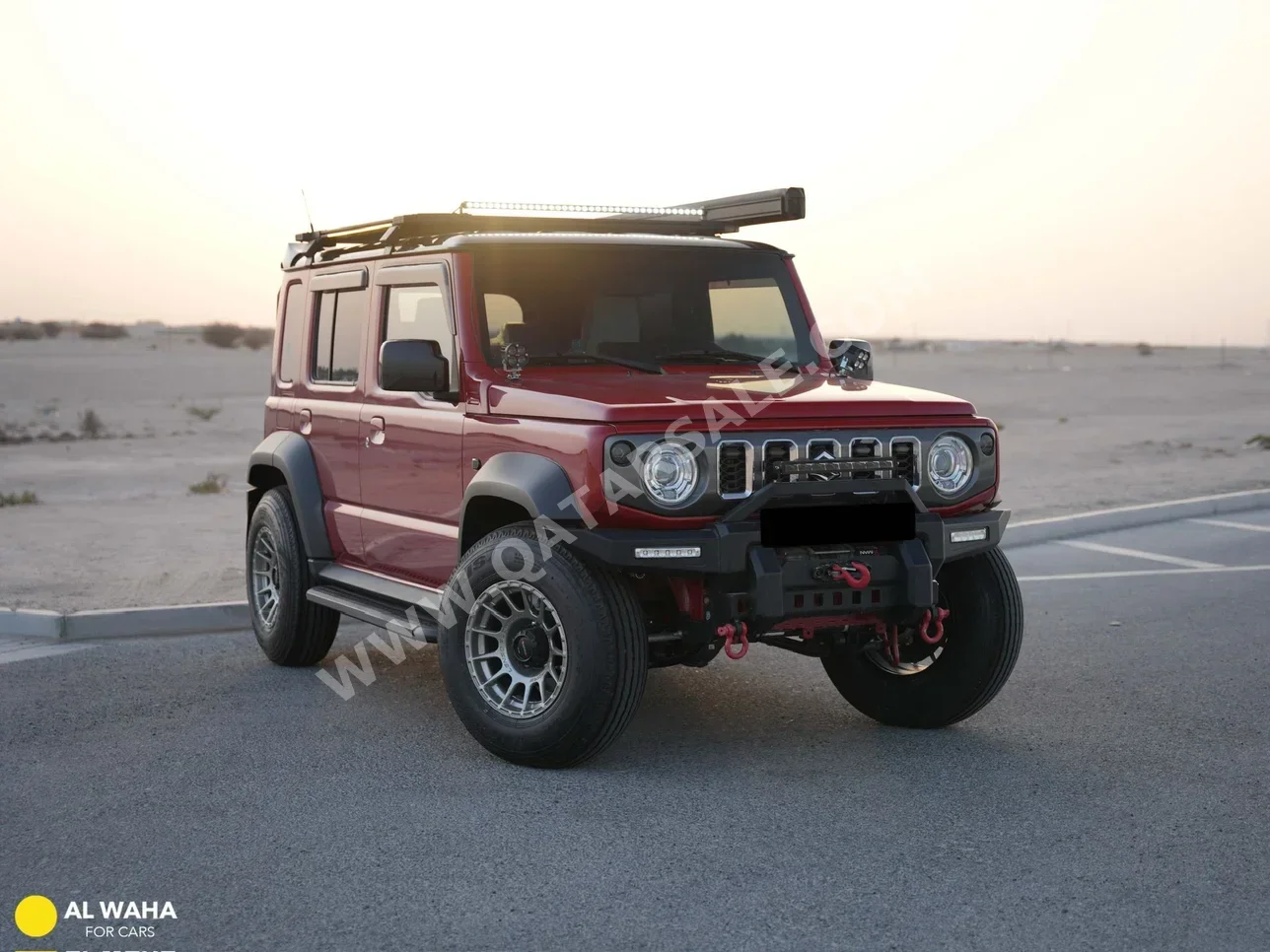 Suzuki  Jimny  2025  Automatic  500 Km  4 Cylinder  Four Wheel Drive (4WD)  SUV  Red  With Warranty