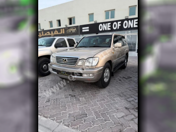 لكزس  ال اكس  470  2002  اوتوماتيك  454,000 كم  8 سلندر  دفع رباعي  اس يو في  ذهبي