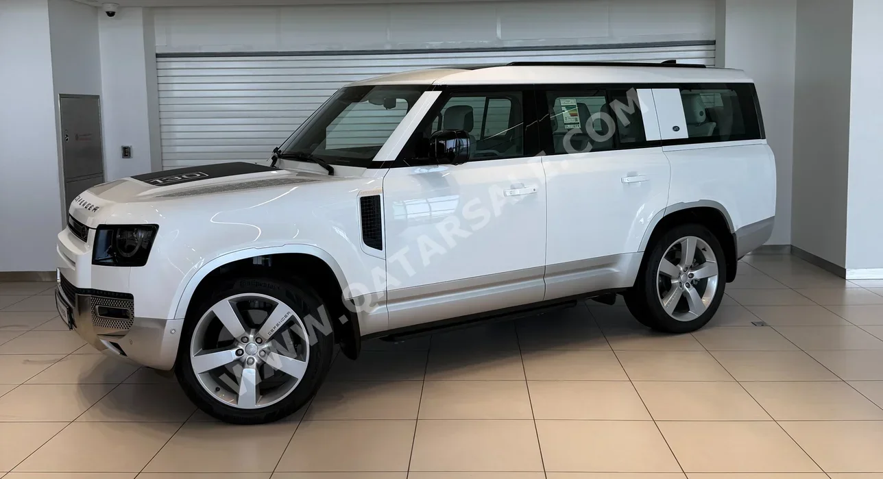 Land Rover  Defender  130 First Edition  2023  Automatic  47,158 Km  6 Cylinder  Four Wheel Drive (4WD)  SUV  White  With Warranty
